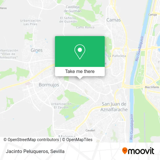 Jacinto Peluqueros map