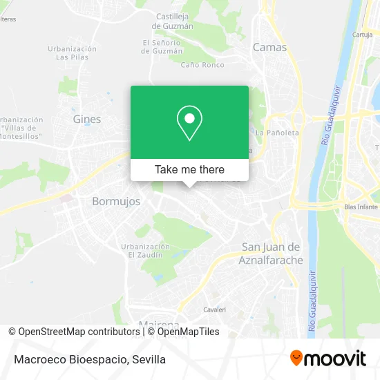 Macroeco Bioespacio map