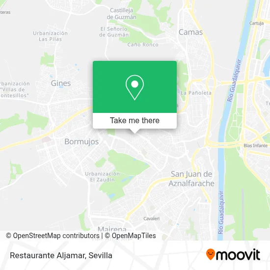 Restaurante Aljamar map
