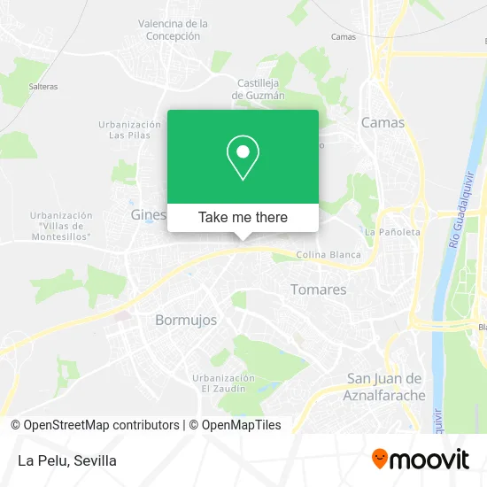 La Pelu map