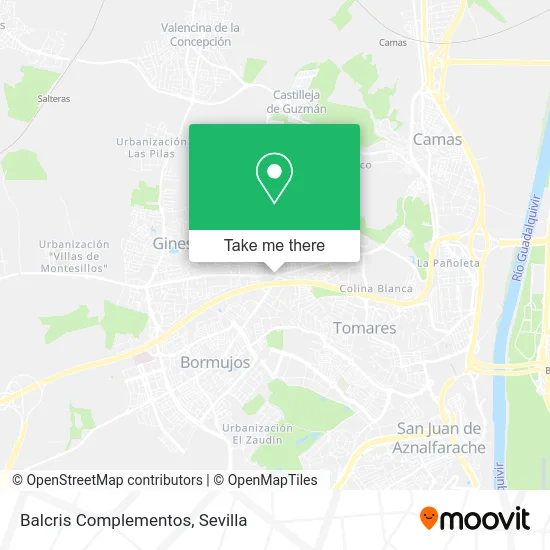 Balcris Complementos map