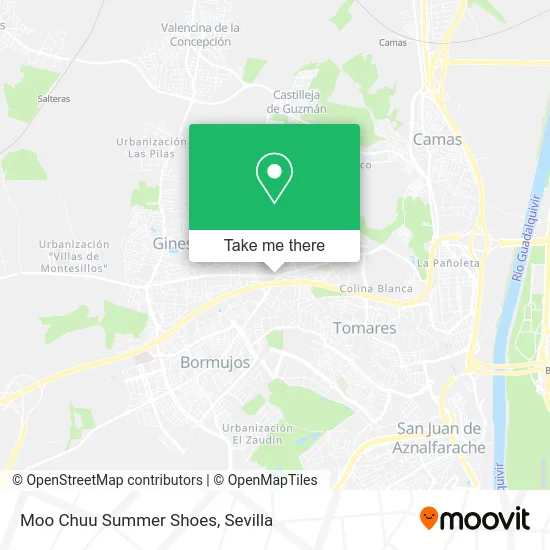 Moo Chuu Summer Shoes map