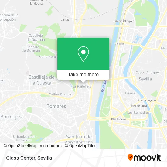 Glass Center map