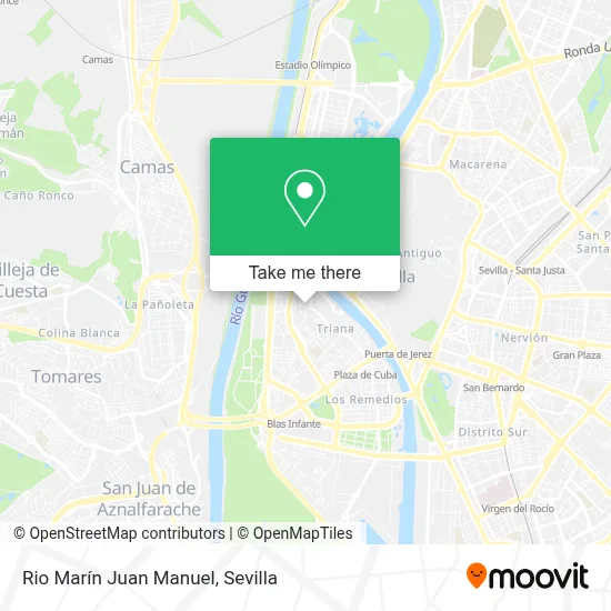 Rio Marín Juan Manuel map