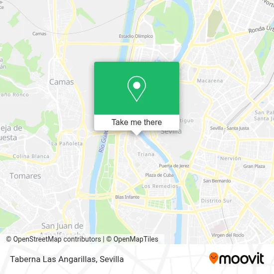 Taberna Las Angarillas map