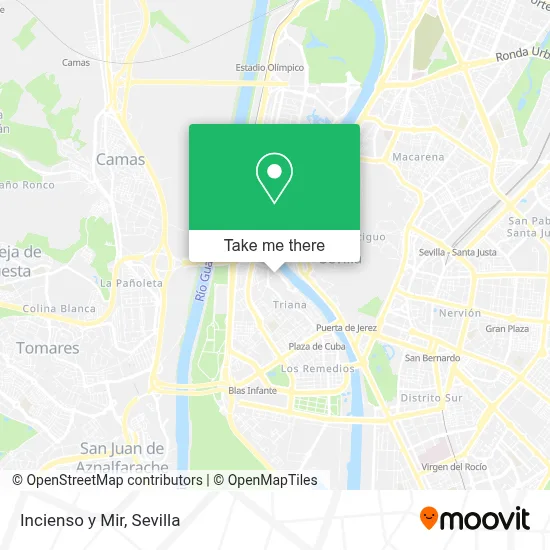 Incienso y Mir map
