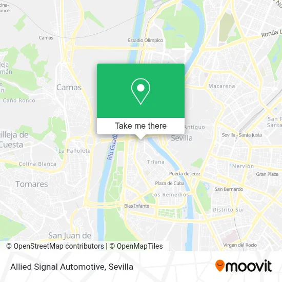 Allied Signal Automotive map