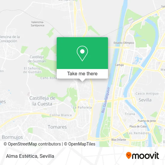 Alma Estética map