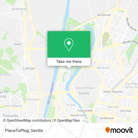 PlaceToPlug map