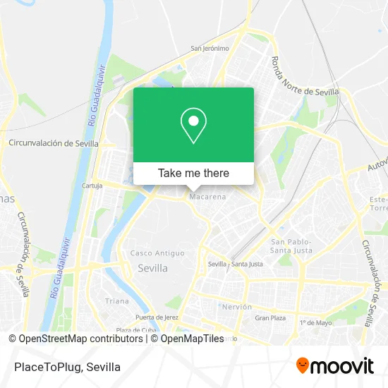 PlaceToPlug map