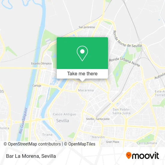 Bar La Morena map