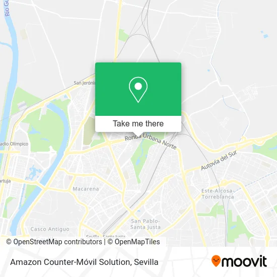 Amazon Counter-Móvil Solution map