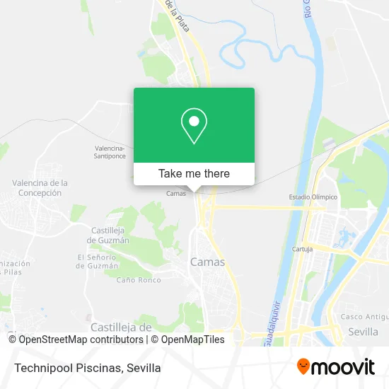 Technipool Piscinas map