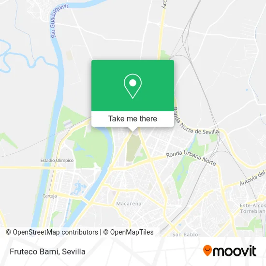 Fruteco Bami map