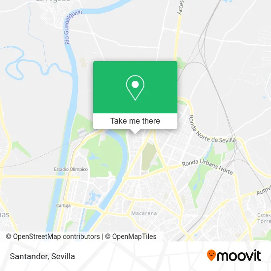 Santander map