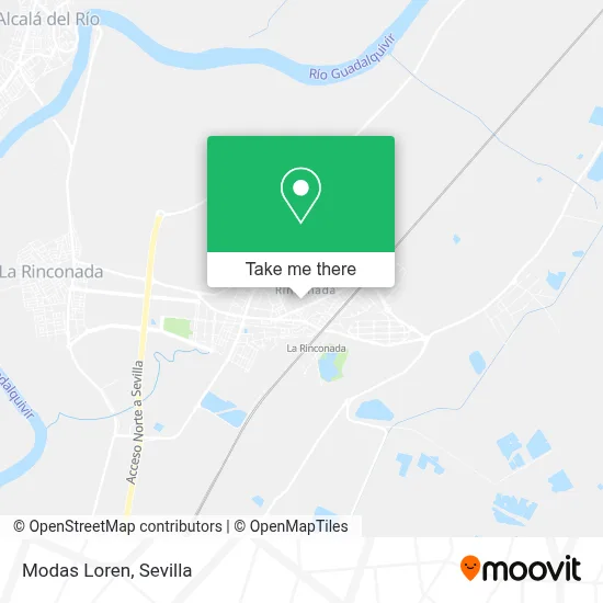 Modas Loren map