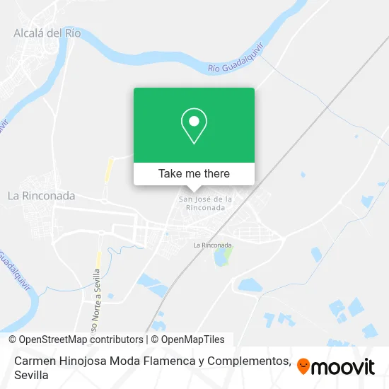 Carmen Hinojosa Moda Flamenca y Complementos map