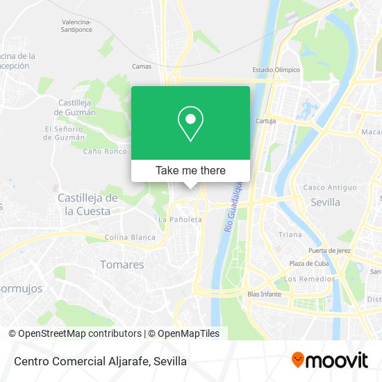 Centro Comercial Aljarafe map