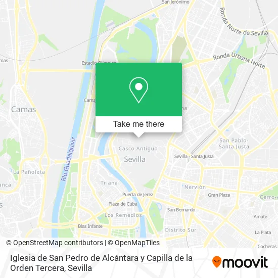 Iglesia de San Pedro de Alcántara y Capilla de la Orden Tercera map
