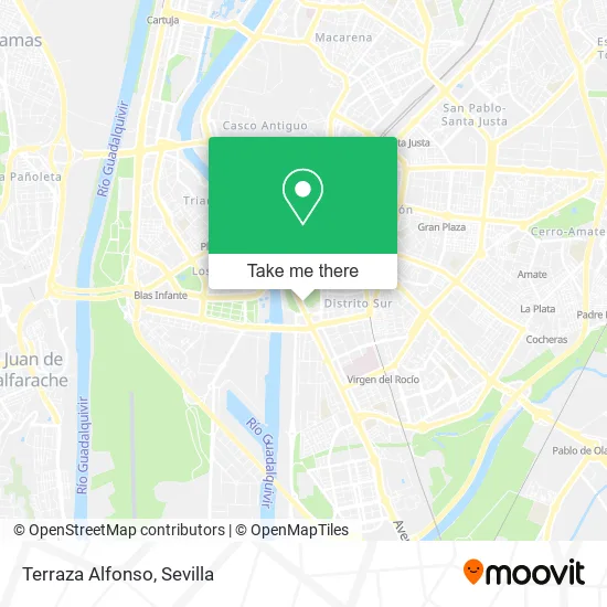 Terraza Alfonso map