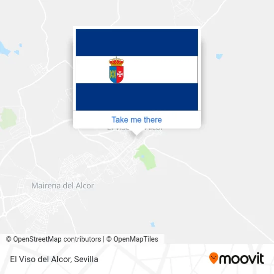 El Viso del Alcor map