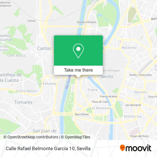 mapa Calle Rafael Belmonte García 10