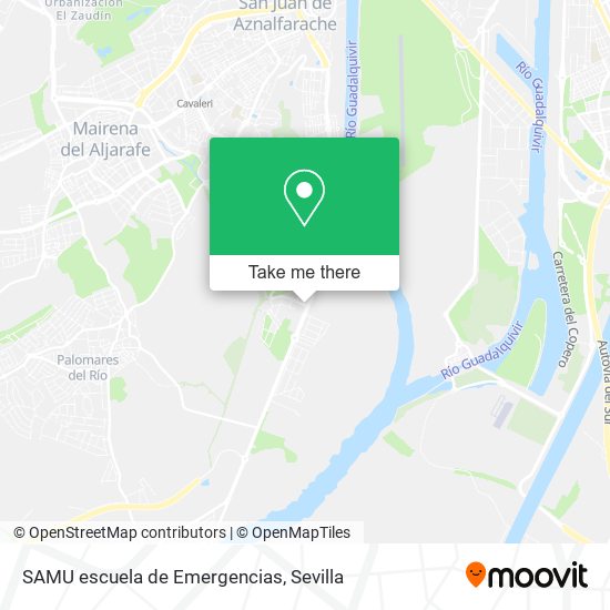 SAMU escuela de Emergencias map