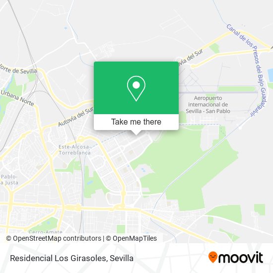 Residencial Los Girasoles map