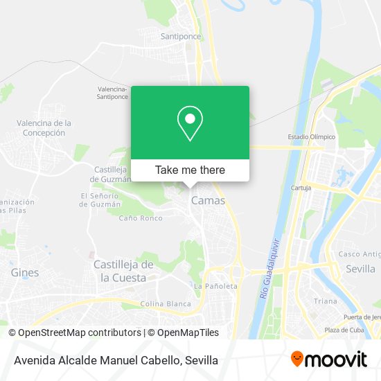 Avenida Alcalde Manuel Cabello map