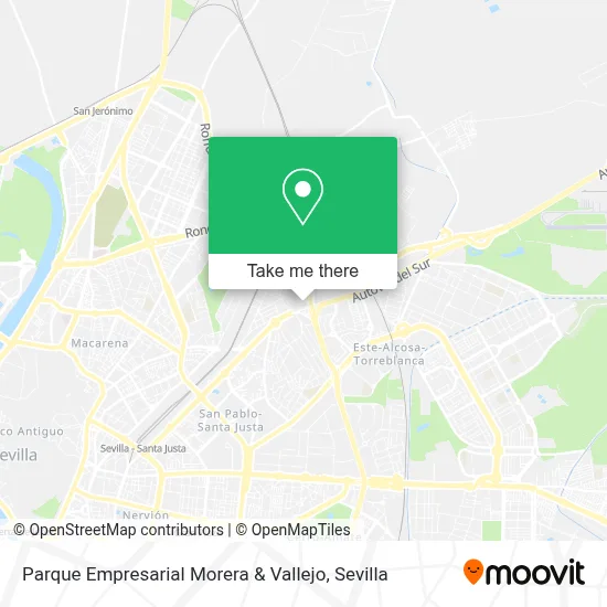 Parque Empresarial Morera & Vallejo map