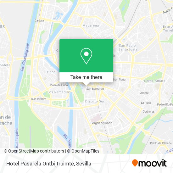 Hotel Pasarela Ontbijtruimte map
