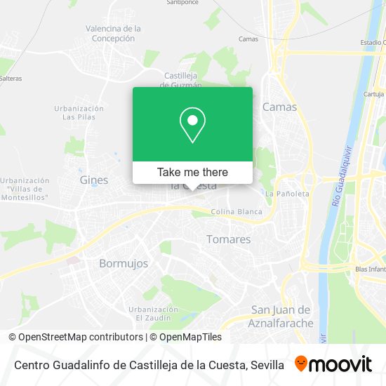 Centro Guadalinfo de Castilleja de la Cuesta map