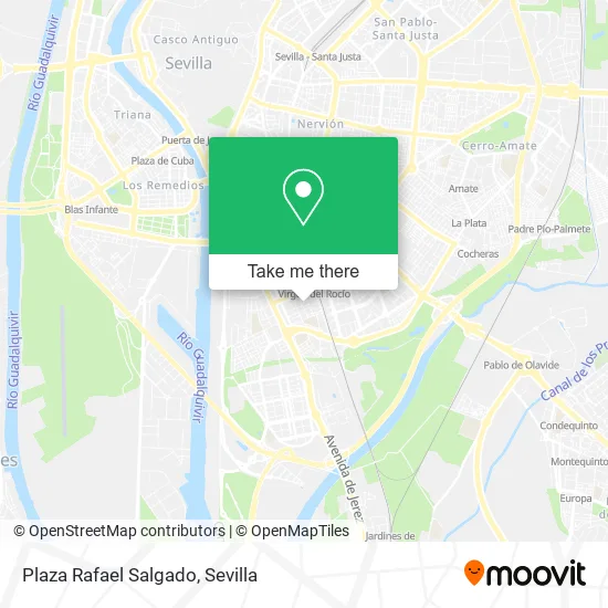 mapa Plaza Rafael Salgado