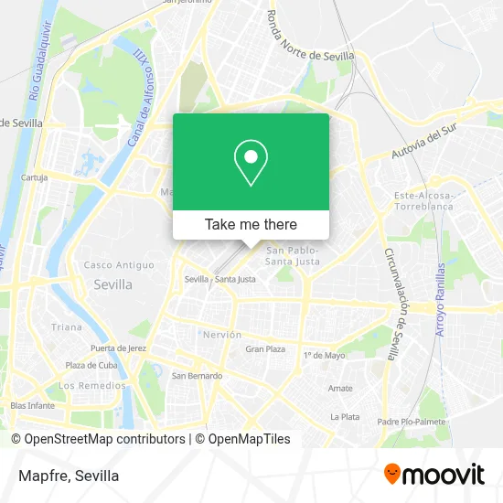 Mapfre map