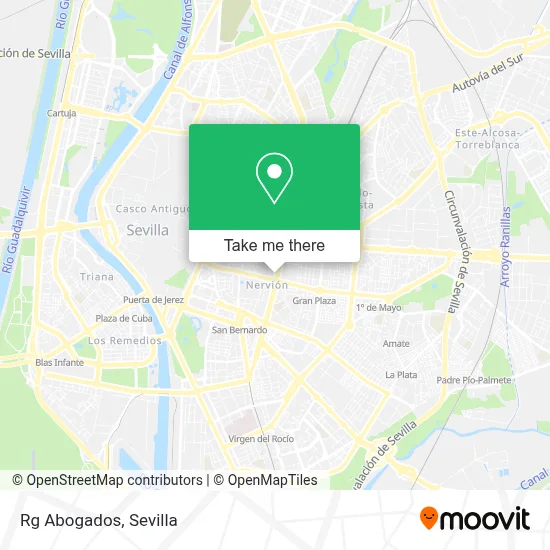 Rg Abogados map