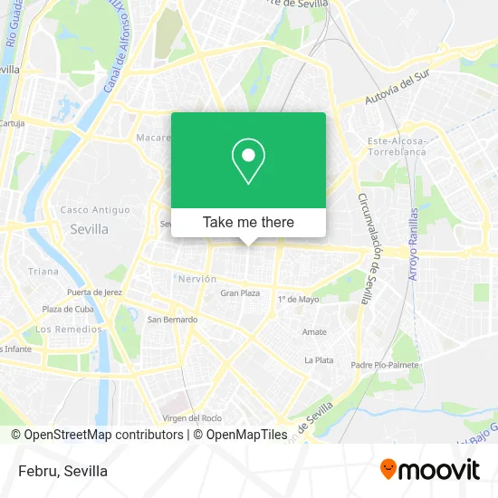Febru map