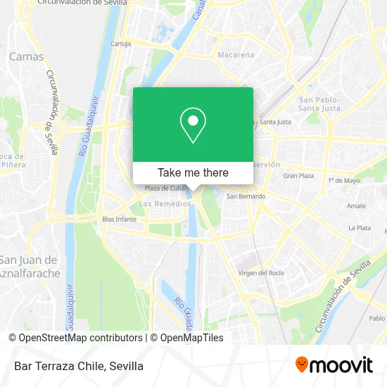 Bar Terraza Chile map