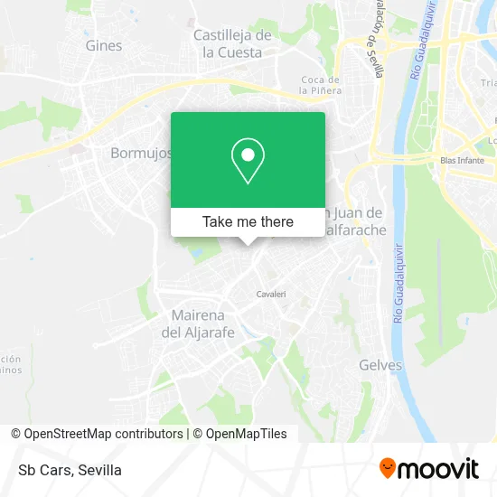 Sb Cars map
