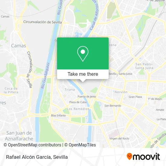 Rafael Alcón García map