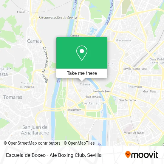 Escuela de Boxeo - Ale Boxing Club map