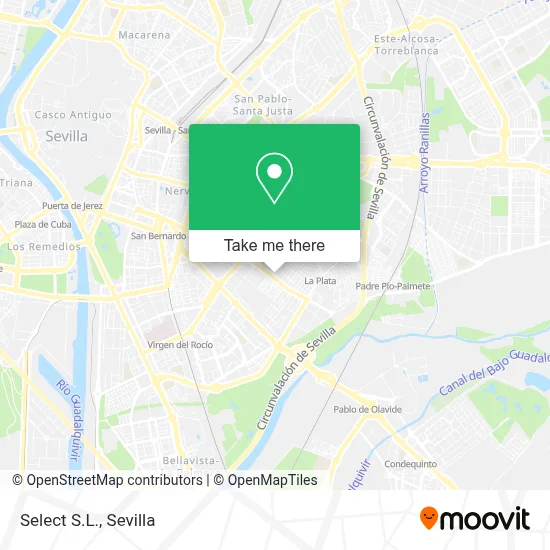 Select S.L. map