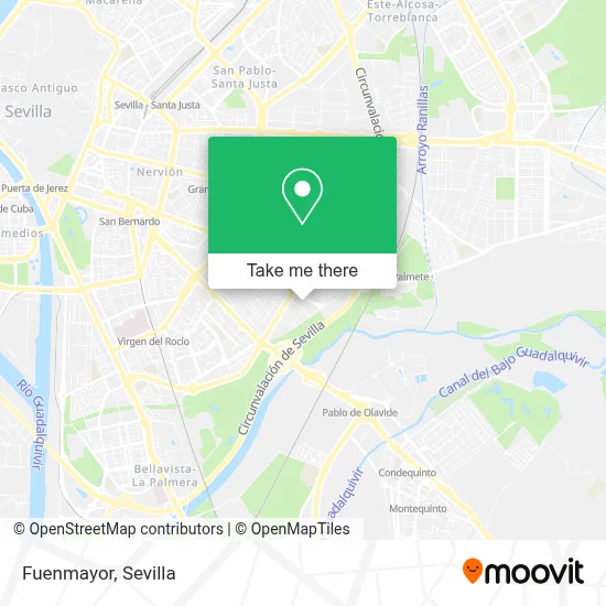 Fuenmayor map