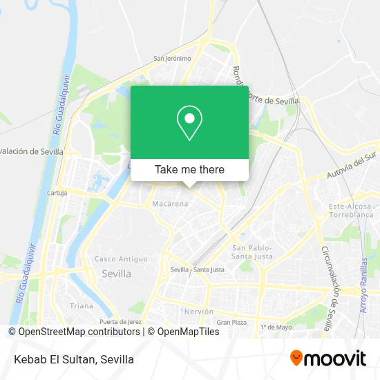 Kebab El Sultan map