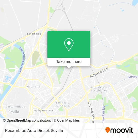 Recambios Auto Diesel map