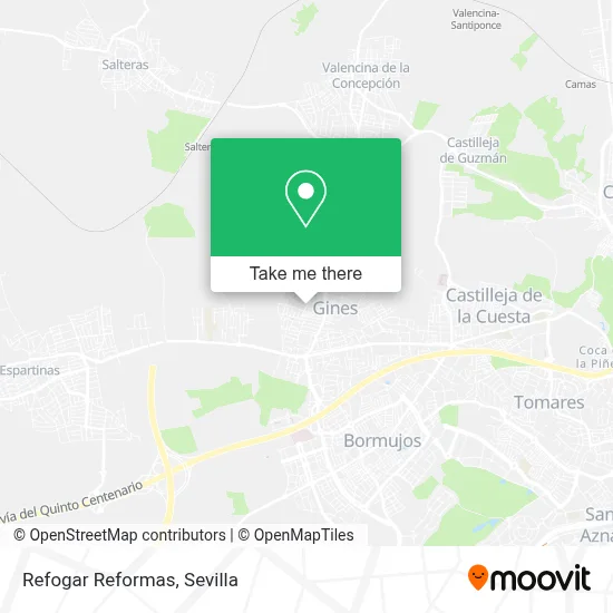 Refogar Reformas map