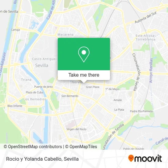Rocio y Yolanda Cabello map