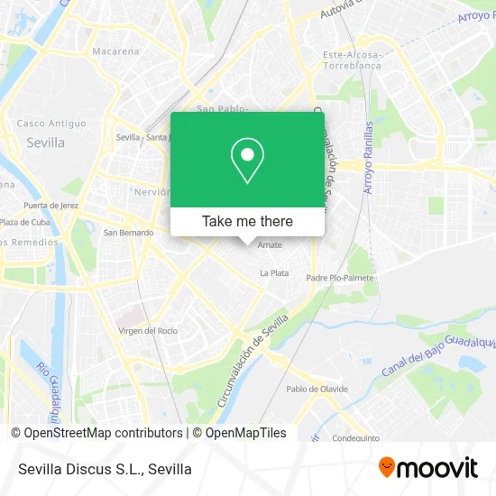 Sevilla Discus S.L. map