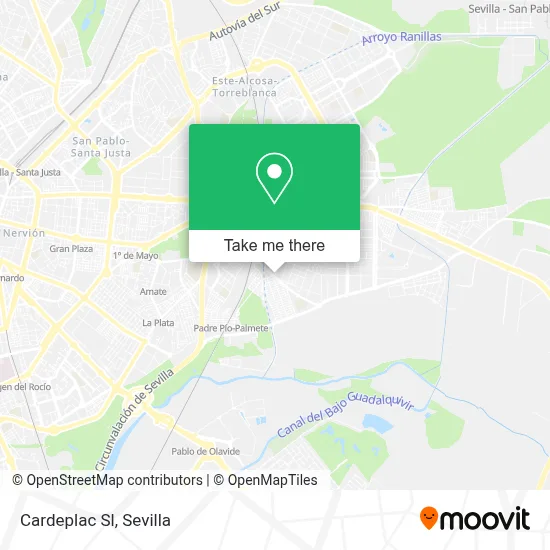 Cardeplac Sl map