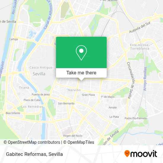 Gabitec Reformas map