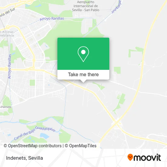 Indenets map